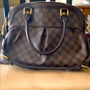 Louis Vuitton Trevi PM with brass hardware